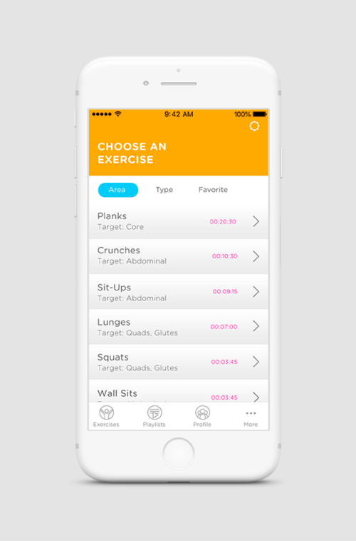 FIT MIX – Fitness App Design