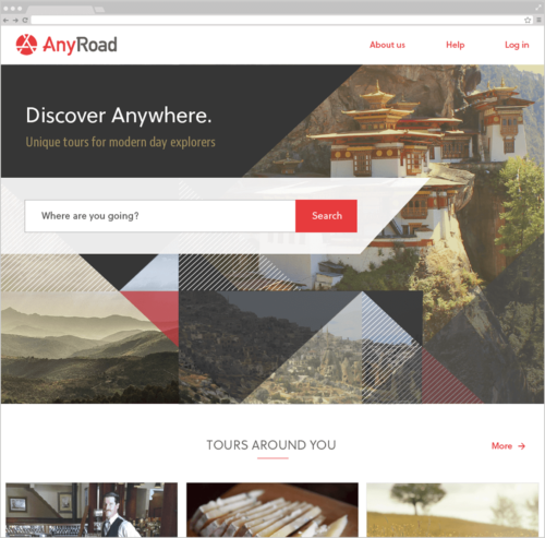 AnyRoad Marketplace – Rebrand / Redesign